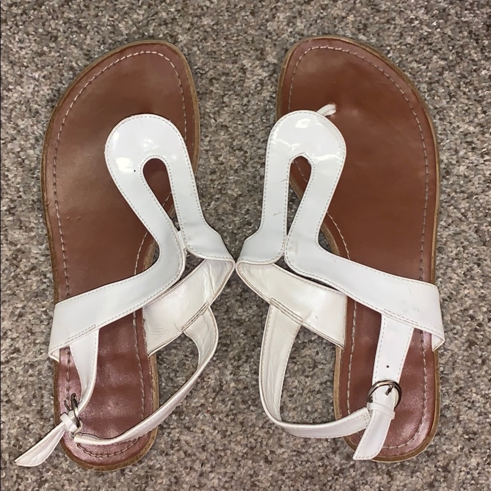 White Sandals